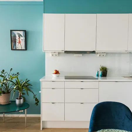 Colourful Flat With Private Terrace In Tjuvholmen Oslo