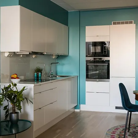 Apartament Colourful Flat With Private Terrace In Tjuvholmen