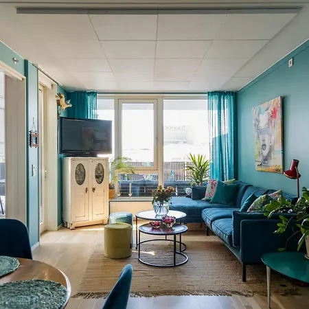 Colourful Flat With Private Terrace In Tjuvholmen * Oslo